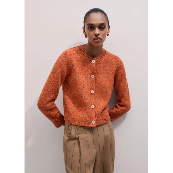 ME+EM Relaxed Crew Cardigan