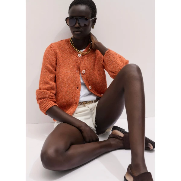 Cotton Mouliné Knit - Knitwear - Intelligent British Fashion at Luxury Shoes 