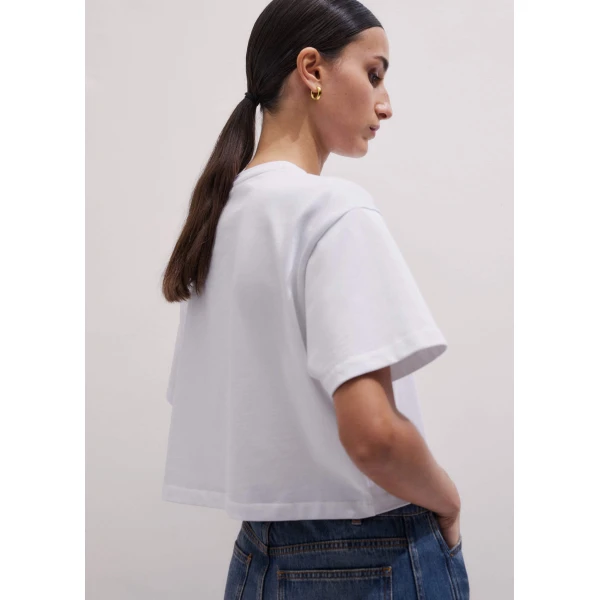 ME+EM Relaxed Crop Tee