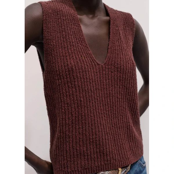ME+EM Relaxed Knit Vest