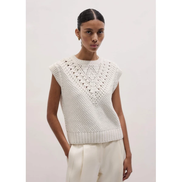 Crochet Knit - Jackets - Intelligent British Fashion at Luxury Shoes 