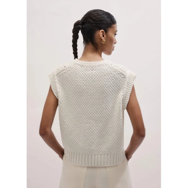 ME+EM Relaxed Knit Vest