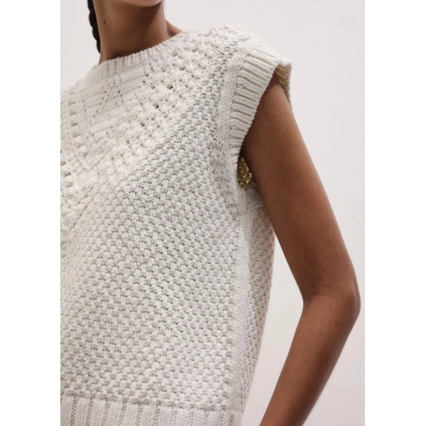 ME+EM Relaxed Knit Vest