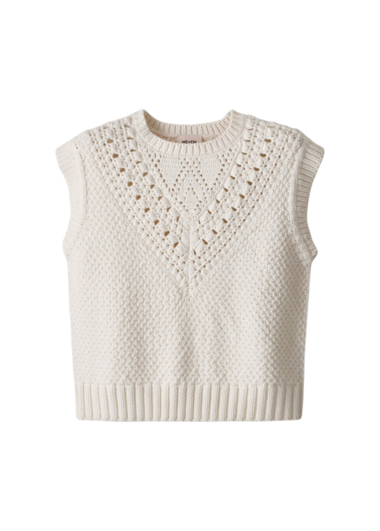 ME+EM Relaxed Knit Vest