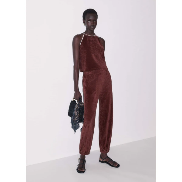 Toweling Jersey - Tops - Intelligent British Fashion at Luxury Shoes 