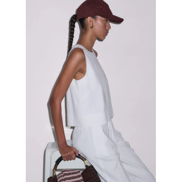 Crease-Less Linen - Tops - Intelligent British Fashion at Luxury Shoes 