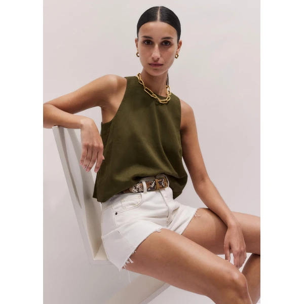 Crease-Less Linen - Tops - Intelligent British Fashion at Luxury Shoes 