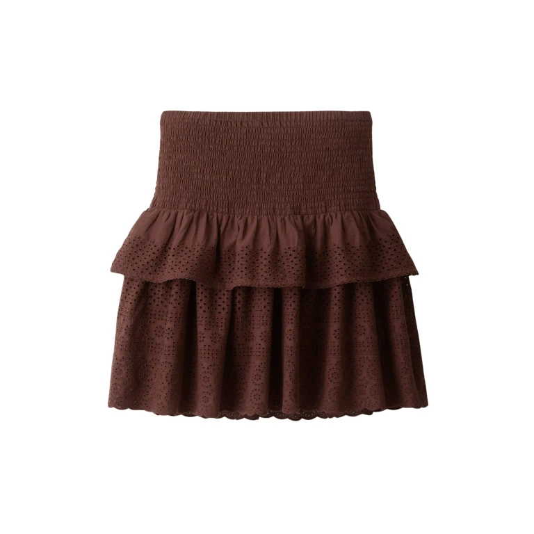 ME+EM Shirred Mini Skirt