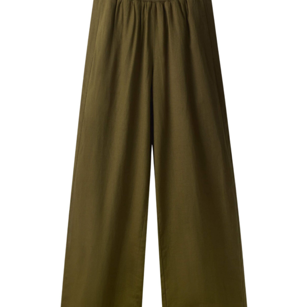 Me and Em Shirred Wide Pant
Crease-Less Linen