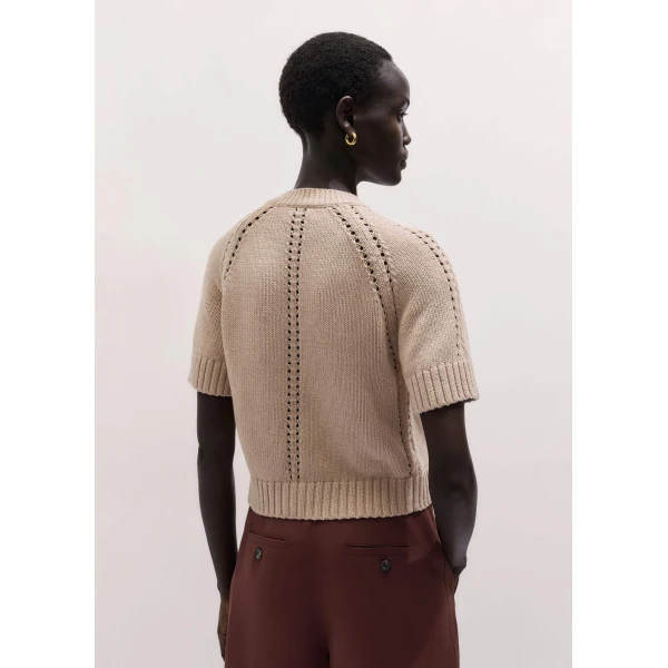 ME+EM Short Sleeve Cardigan