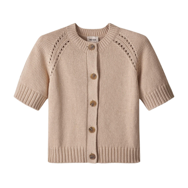 Me and Em Short Sleeve Cardigan
Chunky Cotton Knit