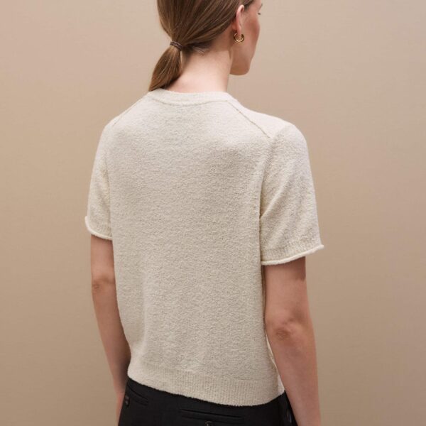 Me and Em Short Sleeve Cardigan
Textured Cotton, view 3