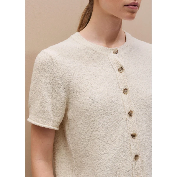 ME+EM Short Sleeve Cardigan