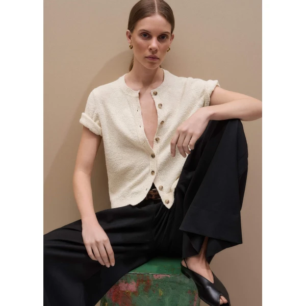 Textured Cotton - Knitwear - Intelligent British Fashion at Luxury Shoes 