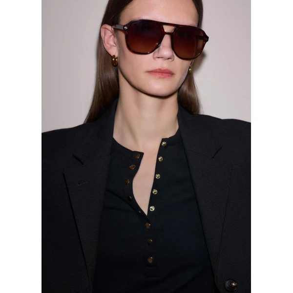 Rib Jersey - Tops - Intelligent British Fashion at Luxury Shoes 