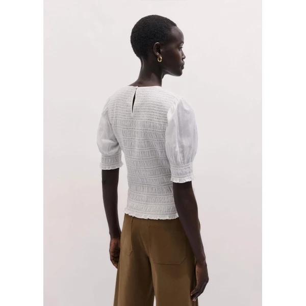 Cotton Poplin - Tops - Intelligent British Fashion at Luxury Shoes 