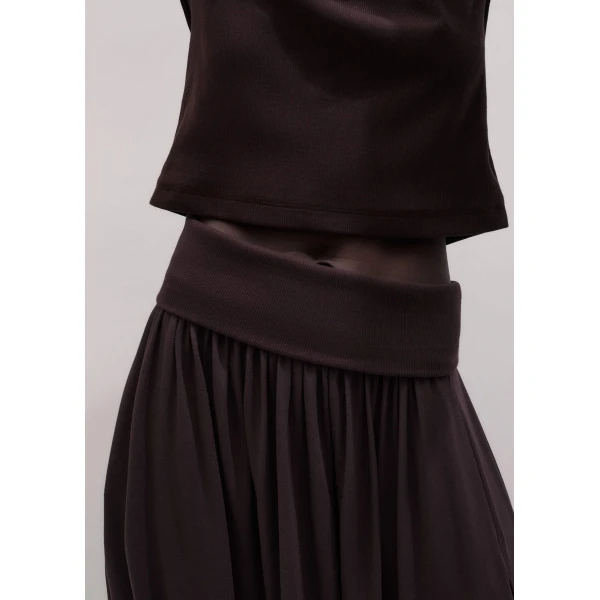 ME+EM Soft Sculpt Maxi Skirt