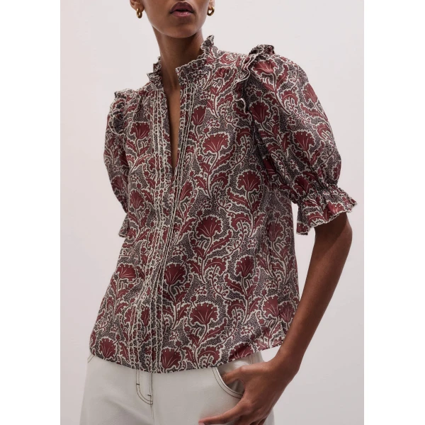 ME+EM Straight Blouse