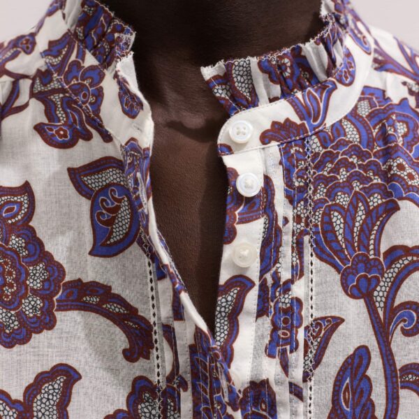 Me and Em Straight Blouse
Cotton Voile Top, view 2