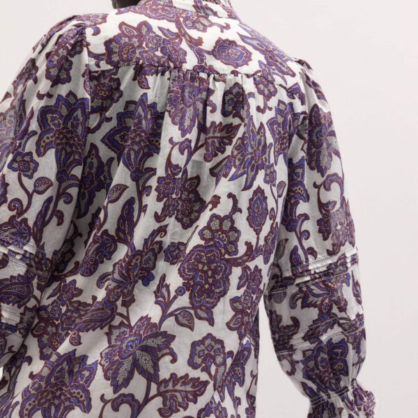 Me and Em Straight Blouse
Cotton Voile Top, view 3