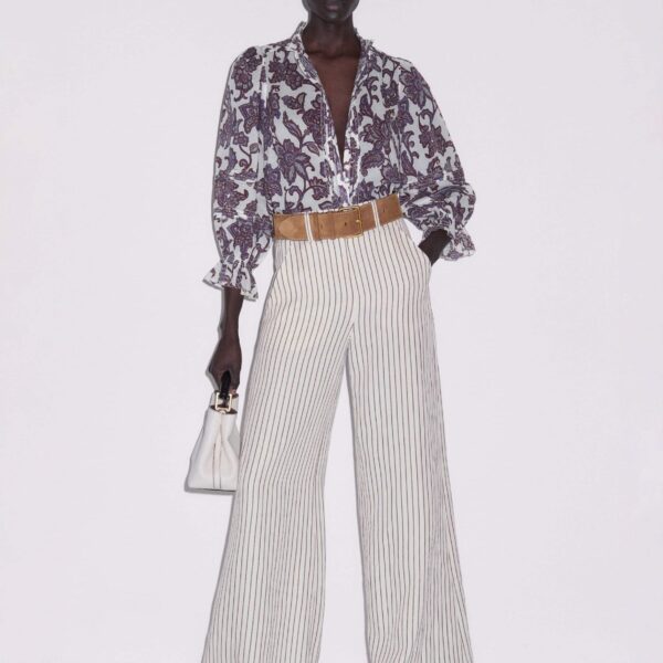 Me and Em Straight Blouse
Cotton Voile Top, view 4