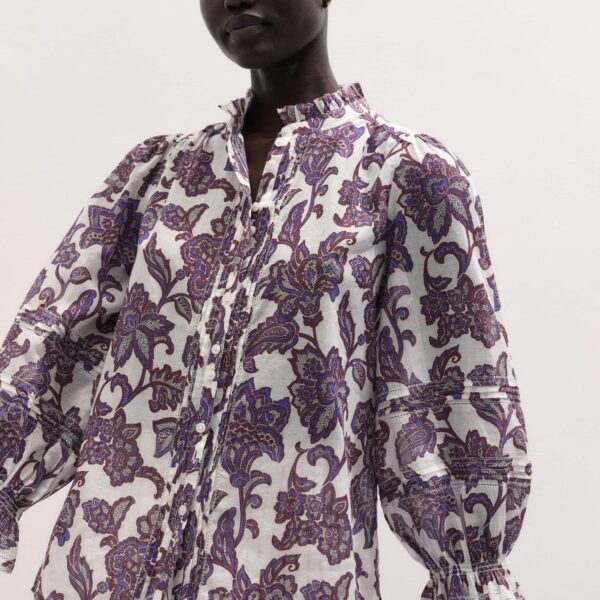 Me and Em Straight Blouse
Cotton Voile Top, view 5