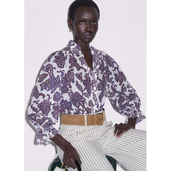 Cotton Voile - Tops - Intelligent British Fashion at Luxury Shoes 