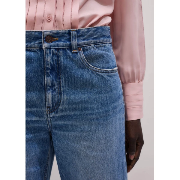 Midweight Denim - Pants - Intelligent British Fashion at Luxury Shoes 