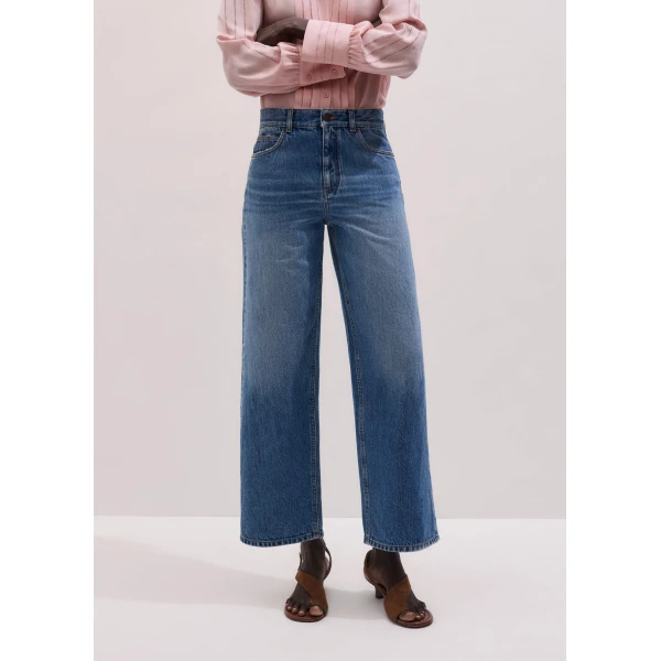 ME+EM Straight Crop Jean