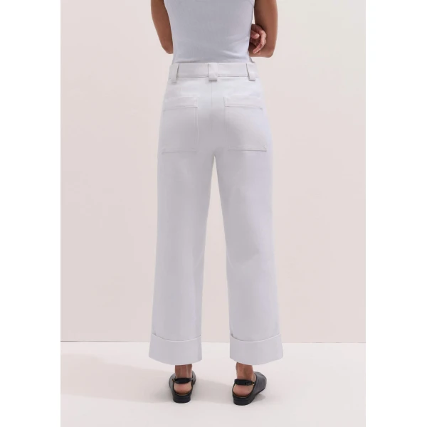 ME+EM Straight Crop Pant