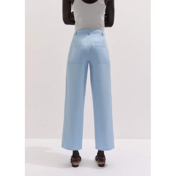 ME+EM Straight Crop Trouser