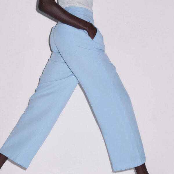 Me and Em Straight Crop Trouser
Italian Linen Blend, view 4
