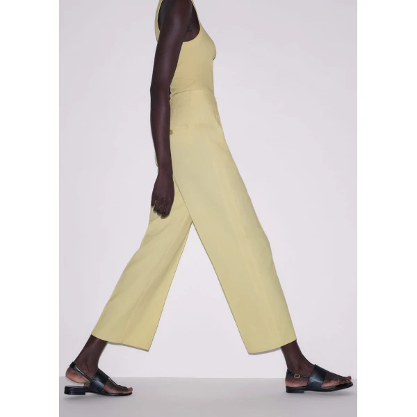 Straight Crop Pant - Pants - Intelligent British Fashion at Luxury Shoes 