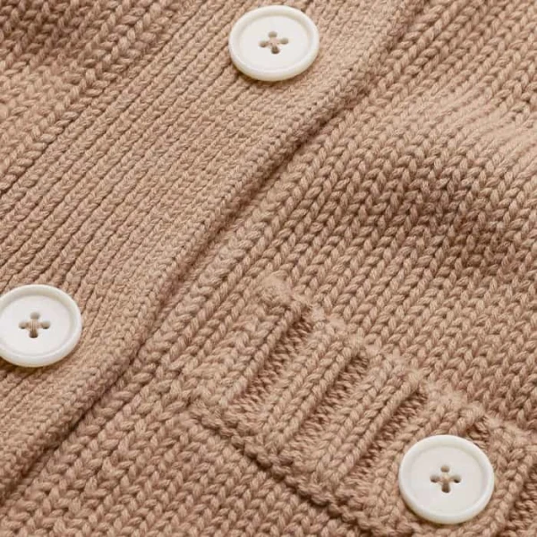 Chunky Cotton Knit - Jackets - Intelligent British Fashion at Luxury Shoes 