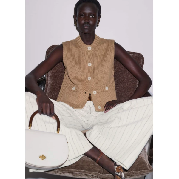 Chunky Cotton Knit - Jackets - Intelligent British Fashion at Luxury Shoes 