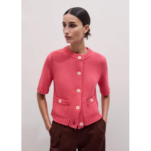 ME+EM Straight Knit Cardigan