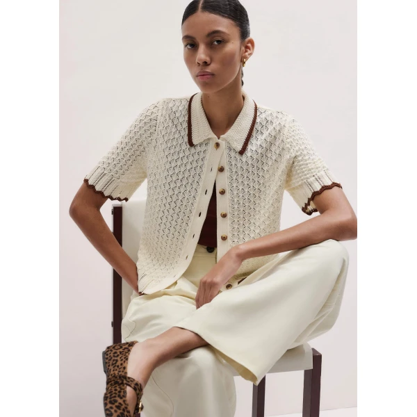 Crochet Cotton - Knitwear - Intelligent British Fashion at Luxury Shoes 