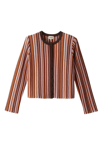ME+EM Stripe Cardigan