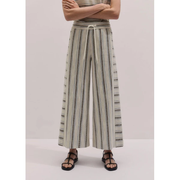 Textured Jersey - Pants - Intelligent British Fashion at Luxury Shoes 