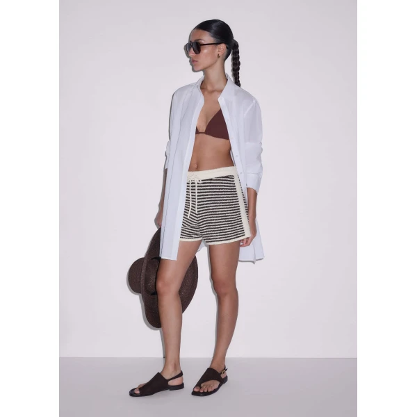 ME+EM Stripe Drawstring Short
