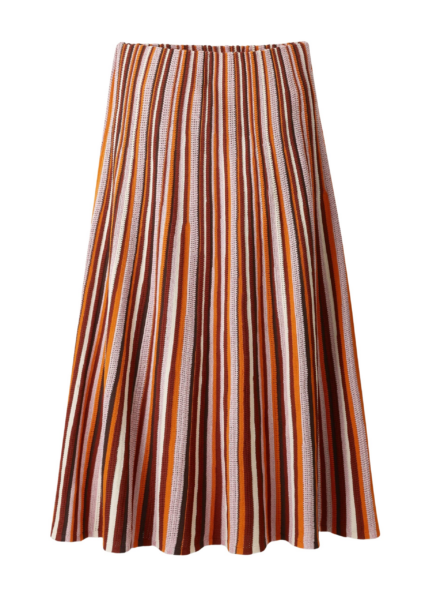 ME+EM Stripe Knit Maxi Skirt