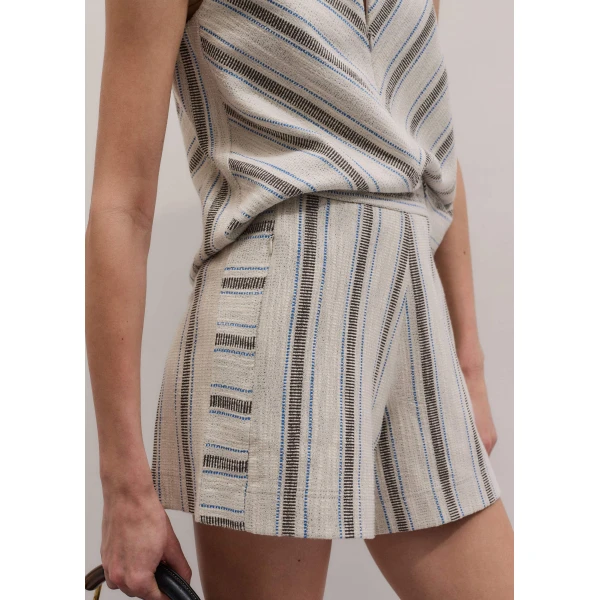 Textured Jersey - Tops - Intelligent British Fashion at Luxury Shoes 