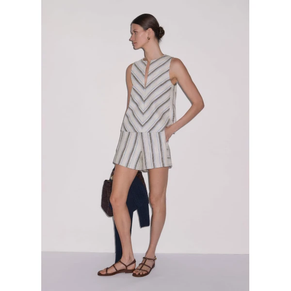 Textured Jersey - Tops - Intelligent British Fashion at Luxury Shoes 