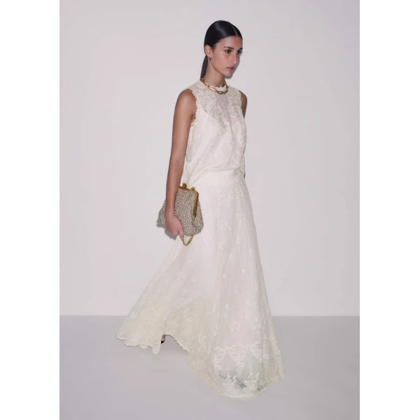 Embroidered Tulle - Tops - Intelligent British Fashion at Luxury Shoes 