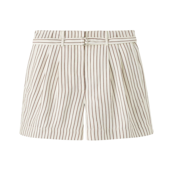Me and Em Tailored Pleat Short
Linen Blend Top