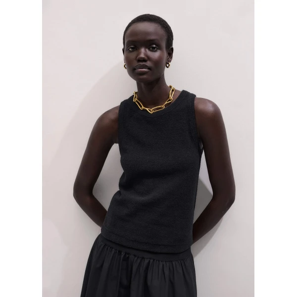 Bouclé Jersey - Tops - Intelligent British Fashion at Luxury Shoes 