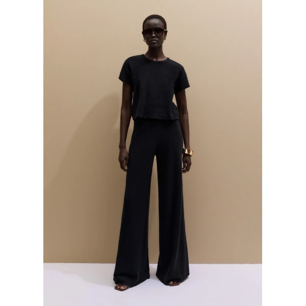 Bouclé Jersey - Pants - Intelligent British Fashion at Luxury Shoes 