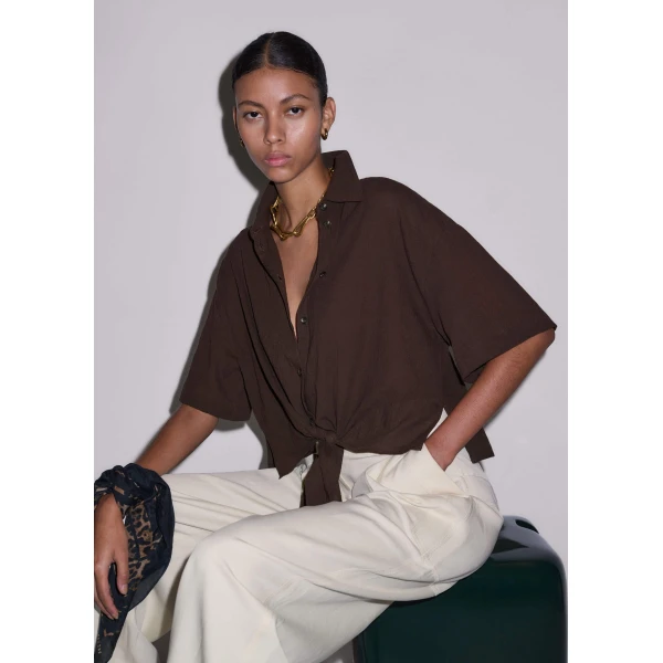 Cotton Voile - Tops - Intelligent British Fashion at Luxury Shoes 