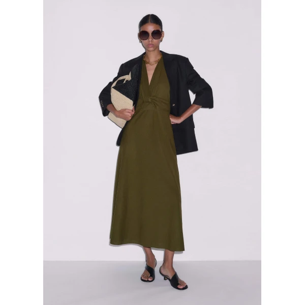 Crease-Less Linen - Dresses - Intelligent British Fashion at Luxury Shoes 
