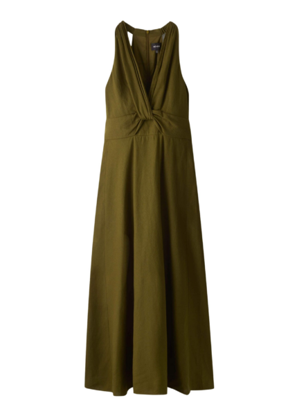 ME+EM Twist Front Maxi Dress